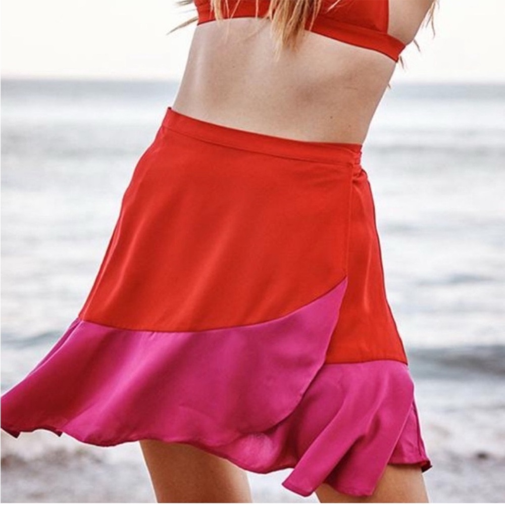 Summersalt Wrap Skirt Bathing Suit Coverup The Short Beach to Brunch Medium